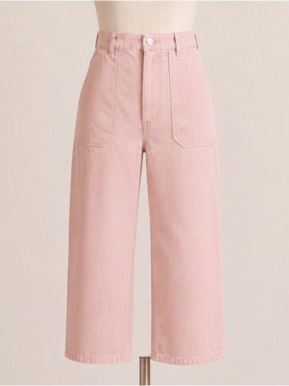 Target Women's Straight Leg Jeans in Light Pink